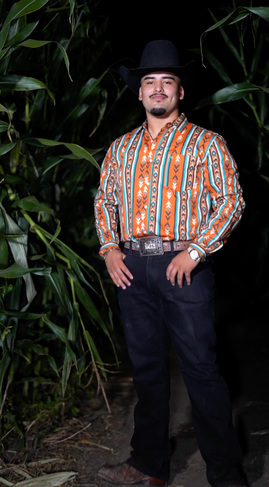 DESERT SUNSET AZTEC LONG SLEEVE